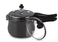 Hard Anodised Outer Lid  Induction  Comp.Pressure Cooker – 03 Ltrs – Belly